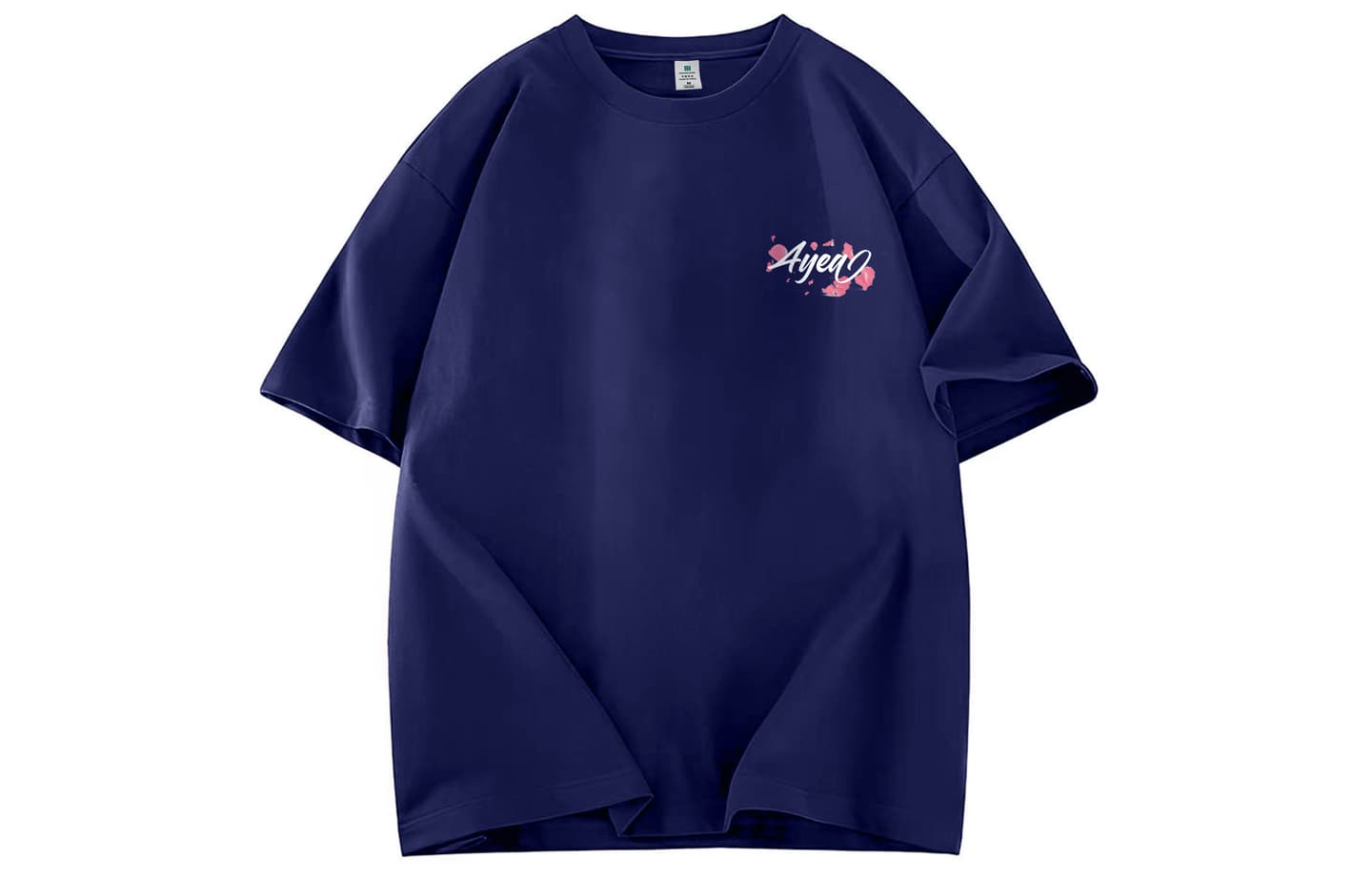 AYEA Vintage College Print T-Shirt