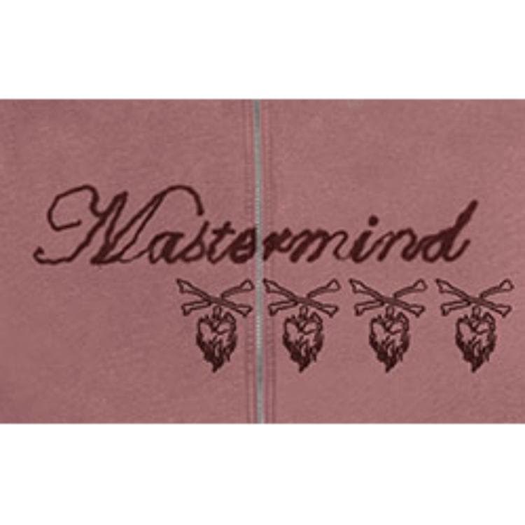 Travis Scott x mastermind JAPAN Skull Zip Up Mauve