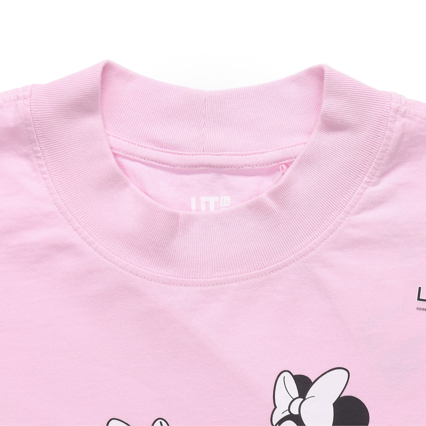 UNIQLO Mickey Print T-Shirt Pink