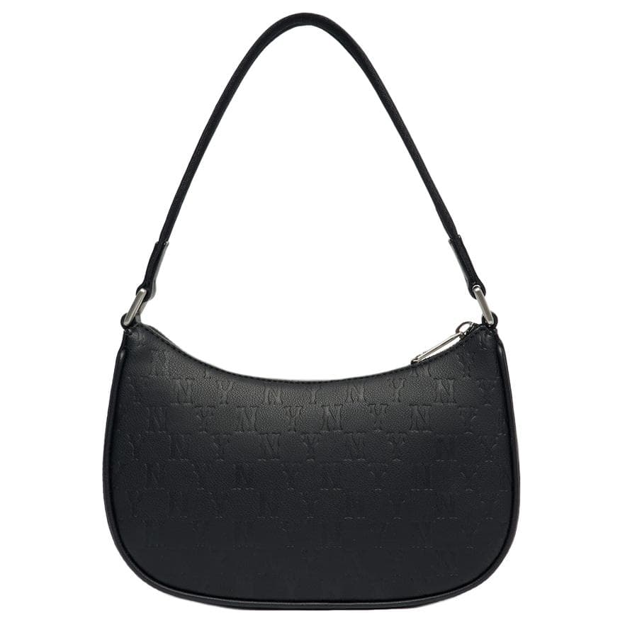 MLB Monogram Shoulder Bag Black Gold