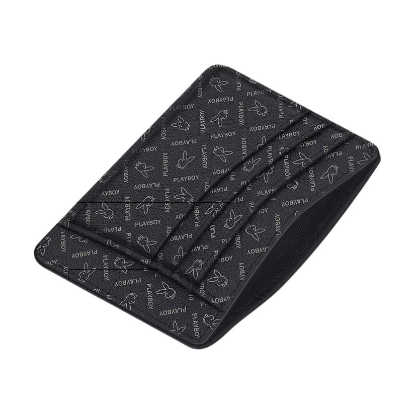 Playboy PVC Card Holder Black