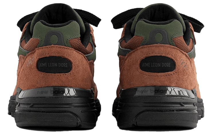 AIME LEON DORE x New Balance 993 Brown