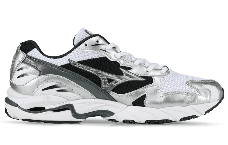 Mizuno Wave Rider 10 White Silver