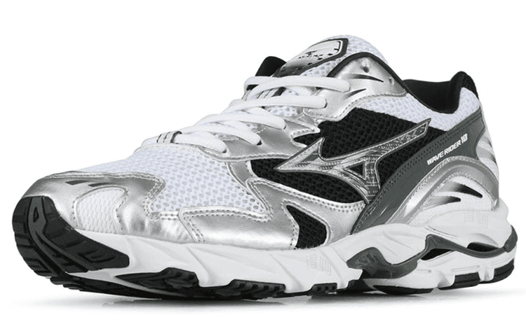 Mizuno Wave Rider 10 White Silver