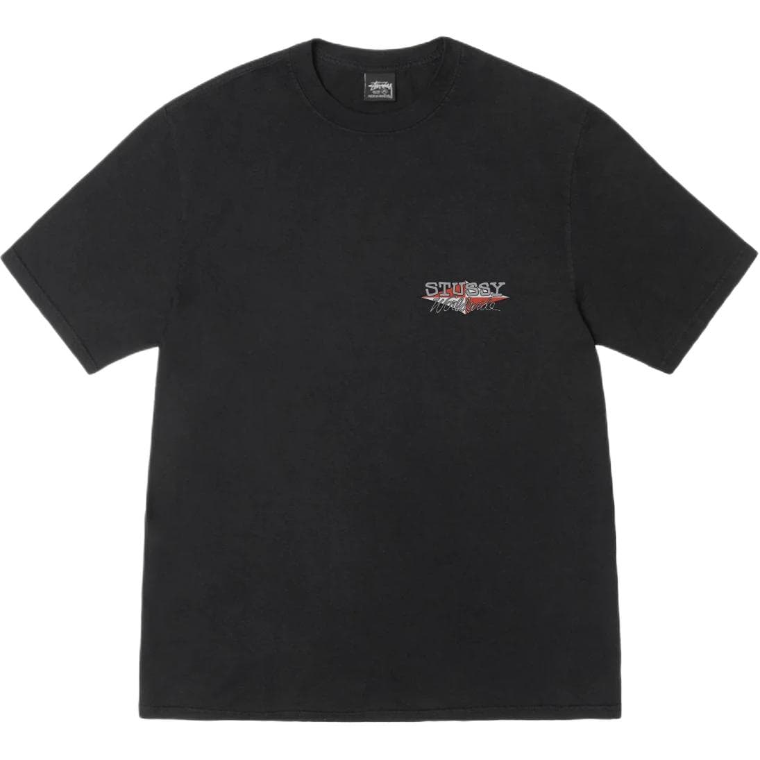 Stussy SS25 WORLDWIDE DIAMOND TEE PIGMENT DYED logoT