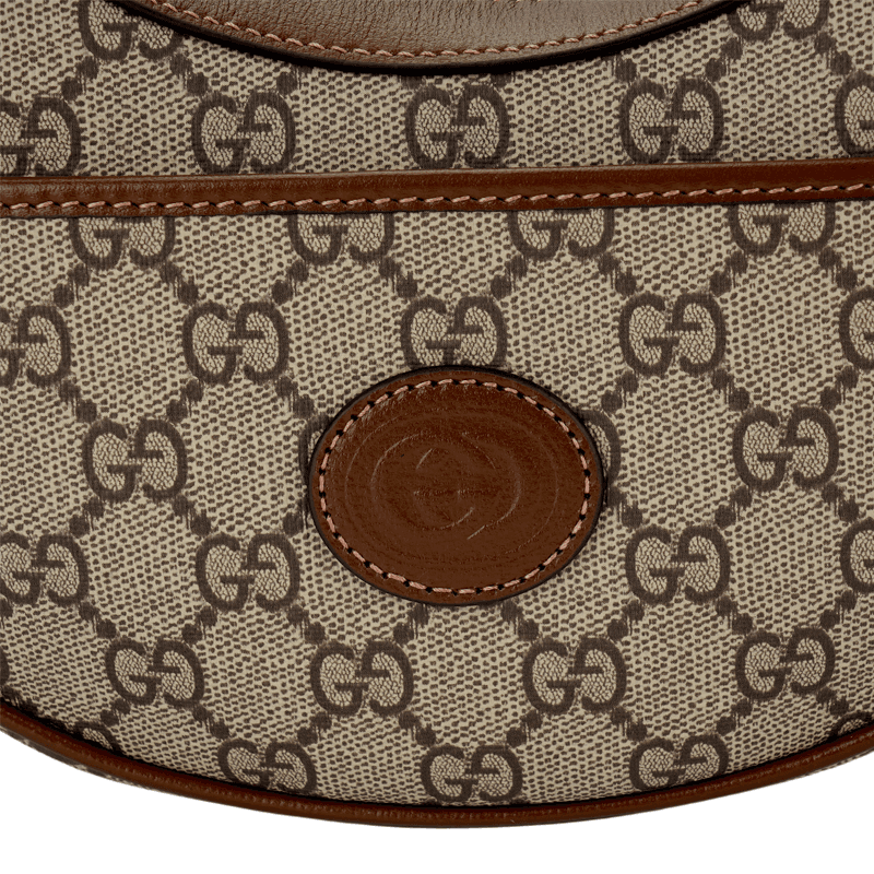 Gucci Half Moon Bag Beige
