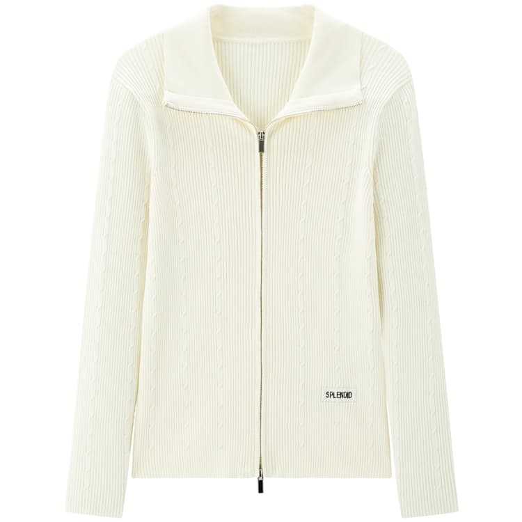 Peacebird Slim Knit Cardigan