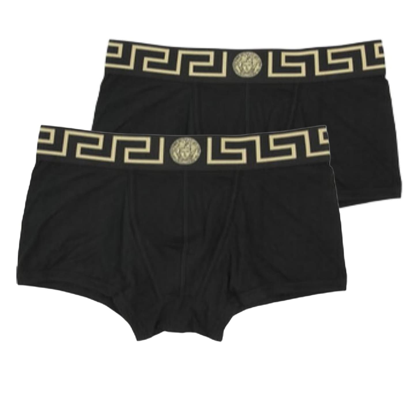 Versace Logo Print Boxer Briefs