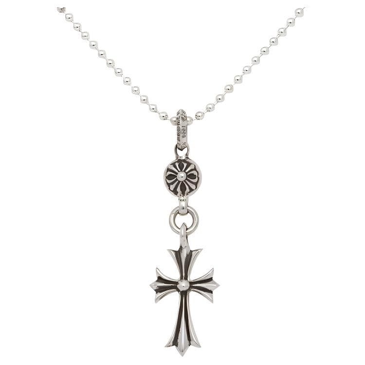 Chrome Hearts Cross Pendant Necklace Silver