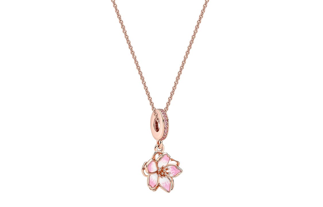 Pandora Sakura Spring Necklace Set