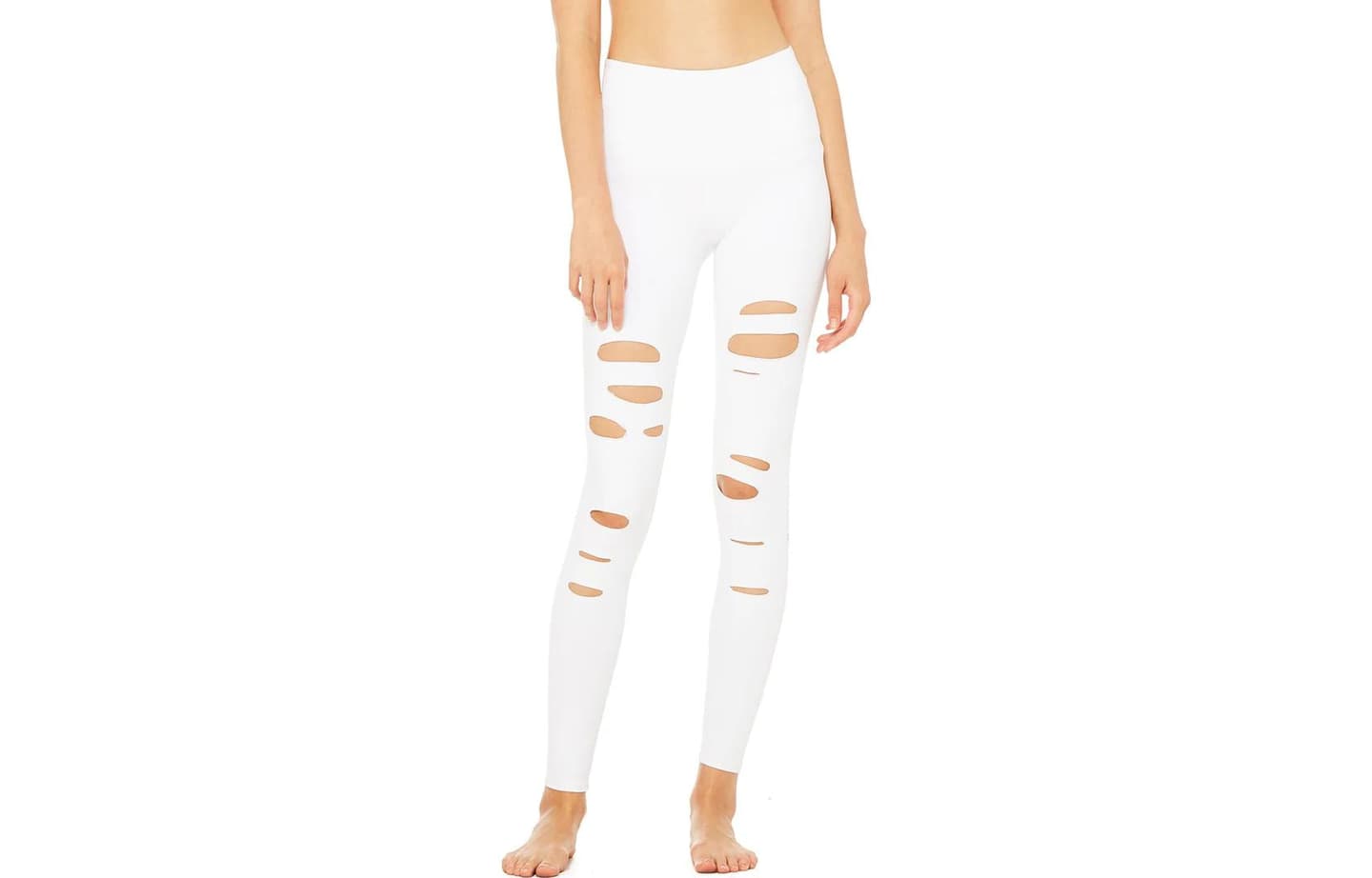 Alo Yoga High-Waist Ripped Warrior Legging