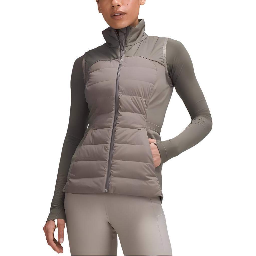 lululemon Down For It All Vest Smoky Lavender