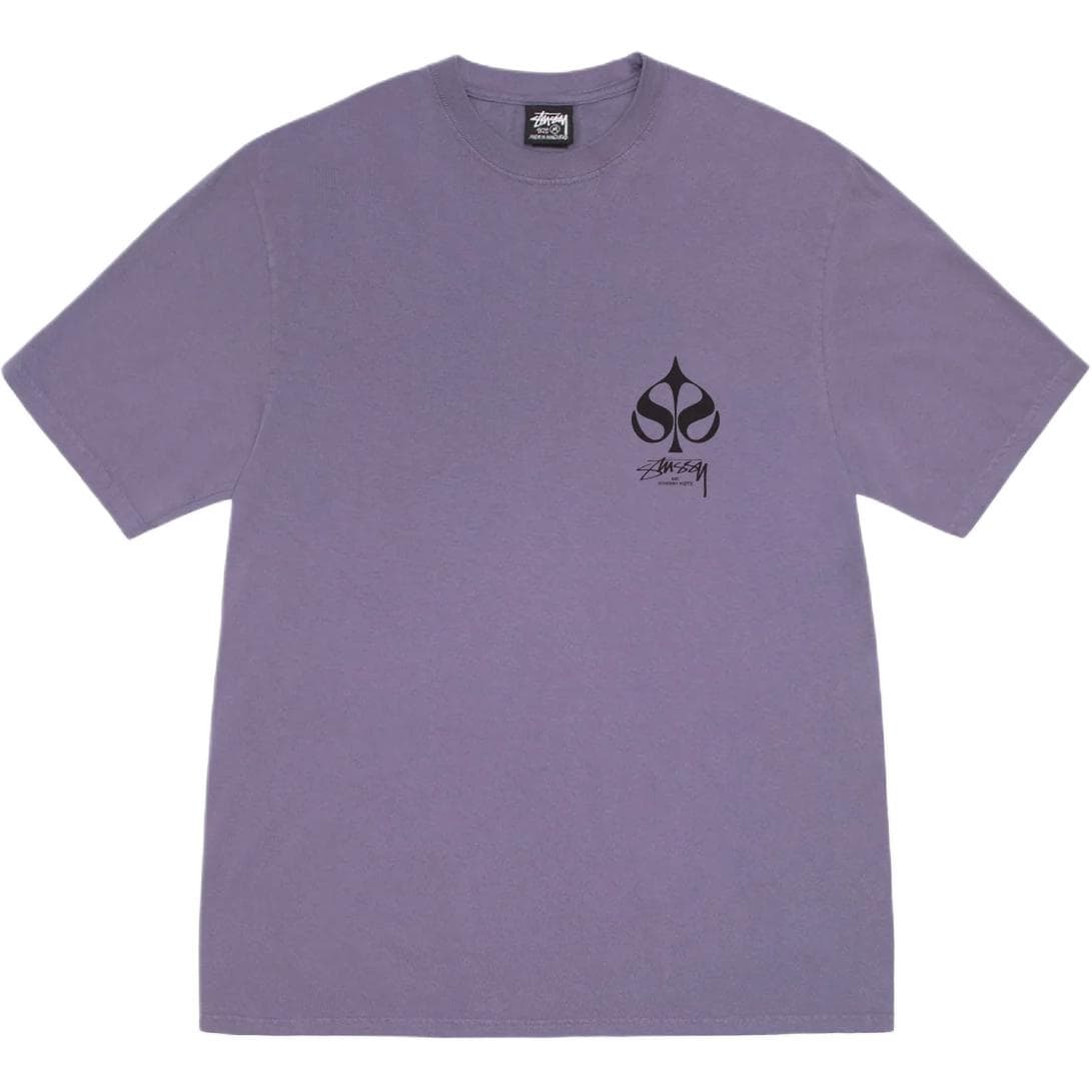 Stussy SS25 SPADE TEE PIGMENT DYED logoT