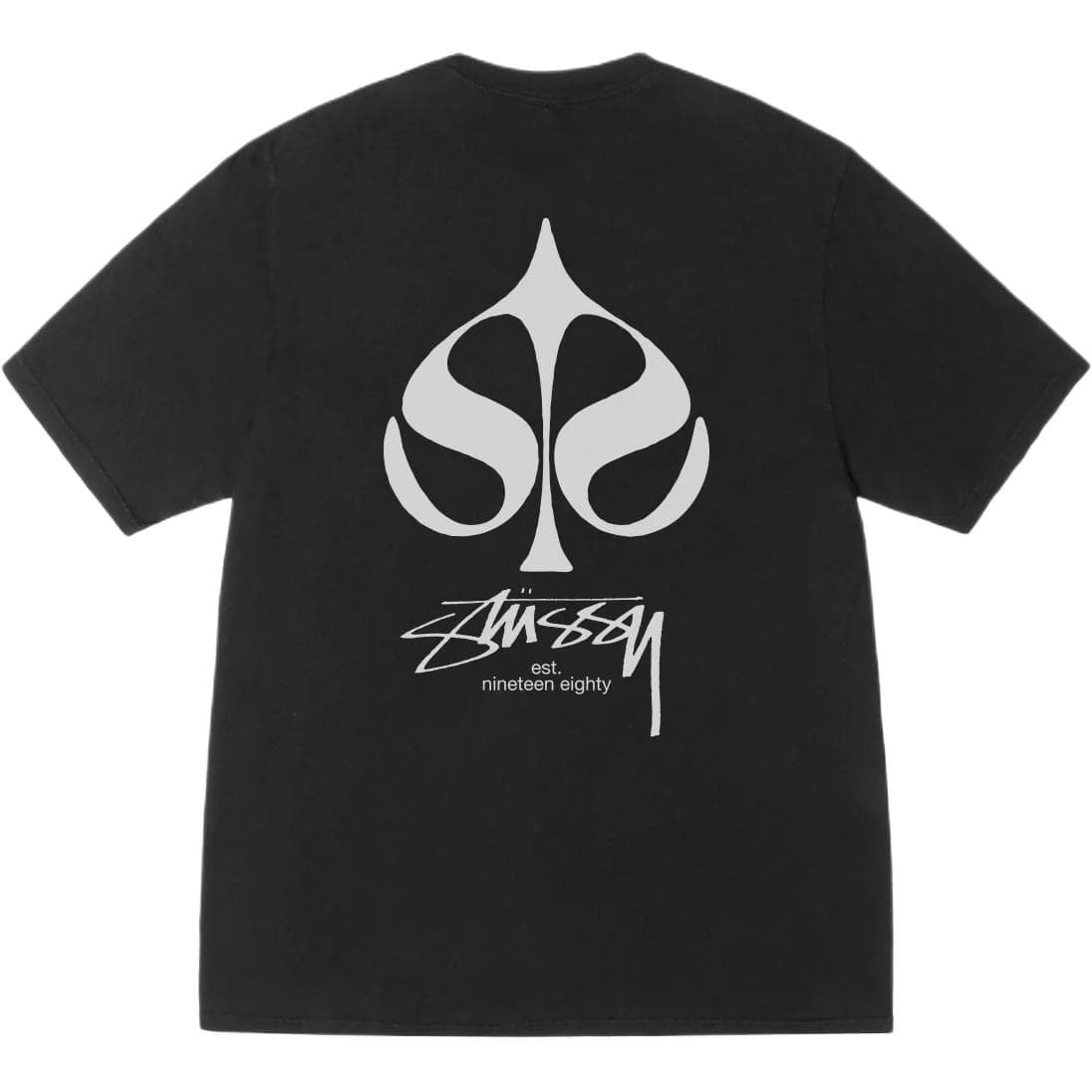 Stussy SS25 SPADE TEE PIGMENT DYED logoT