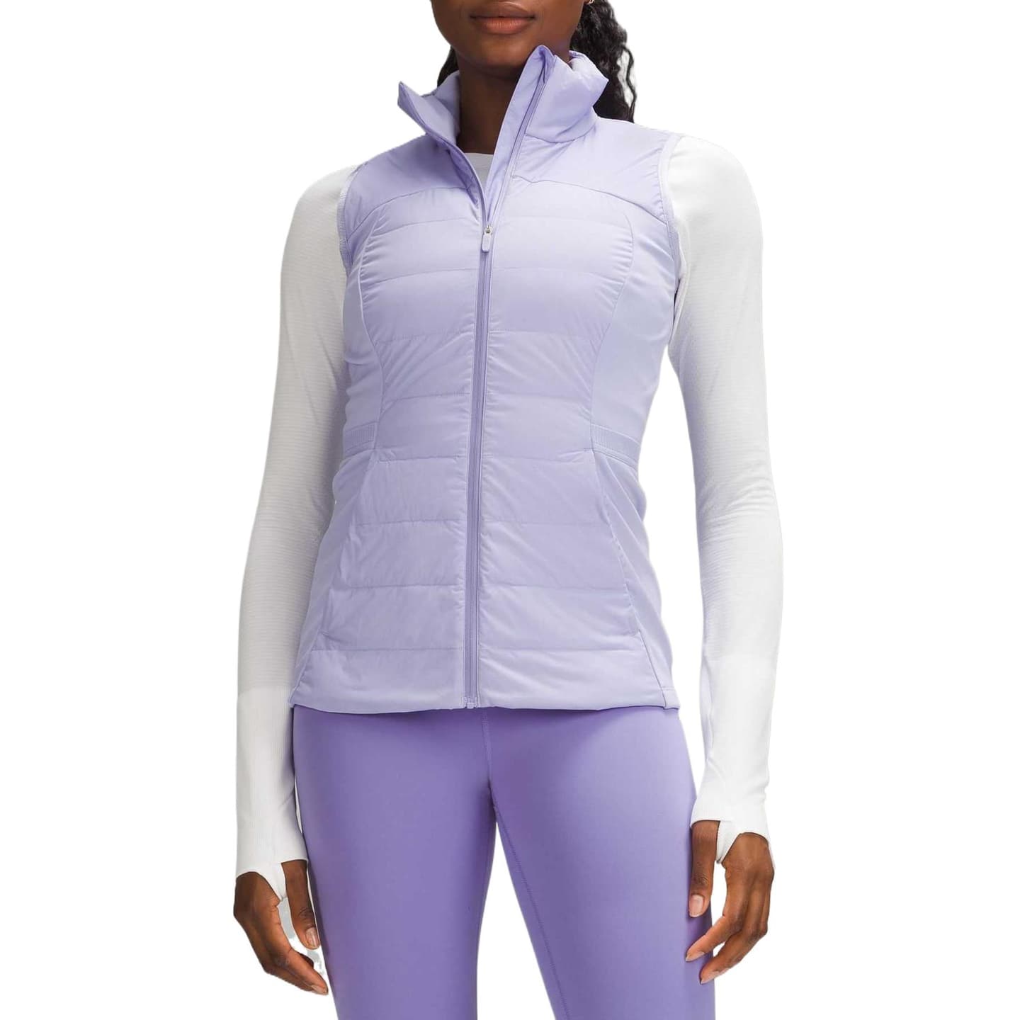 lululemon Down For It All Vest Smoky Lavender