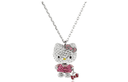 Swarovski Hello Kitty Bow Necklace