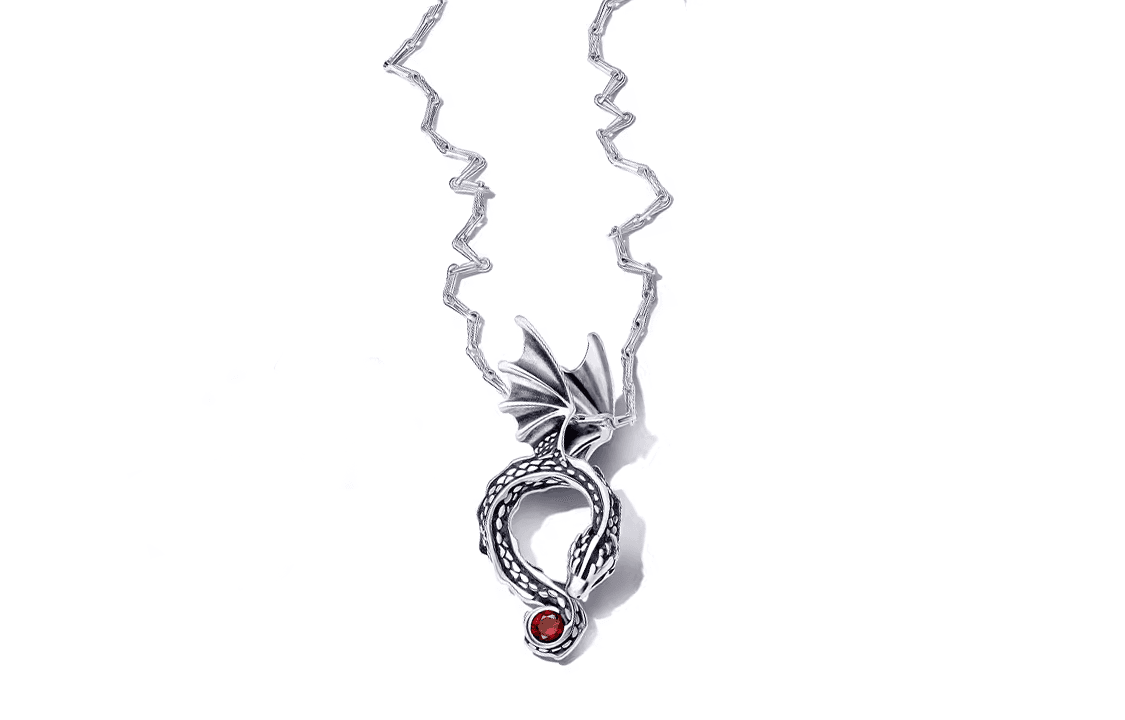Pandora Game of Thrones Dragon Pendant Necklace