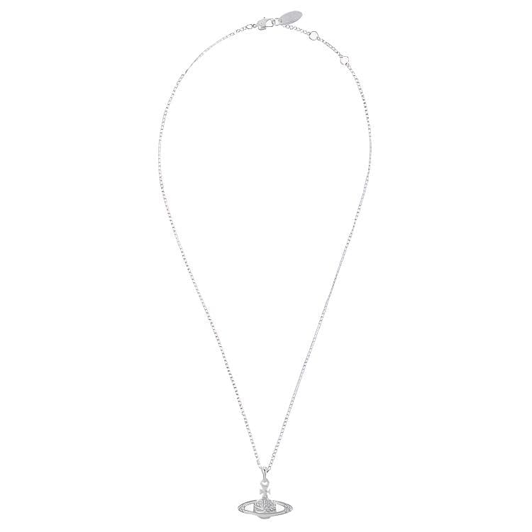 Vivienne Westwood Mini Bas Relief Pendant Silver