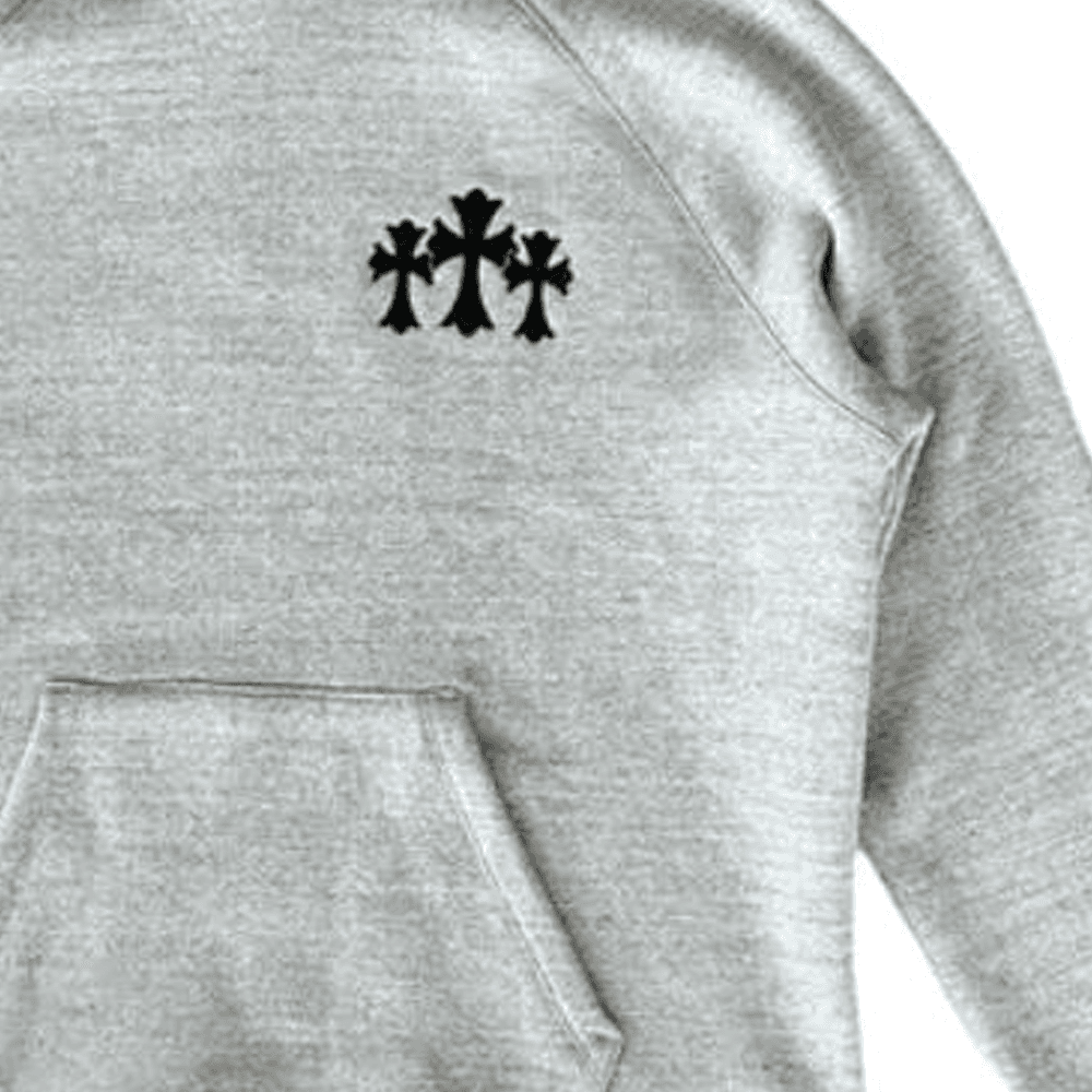 Chrome Hearts Hoodie Grey