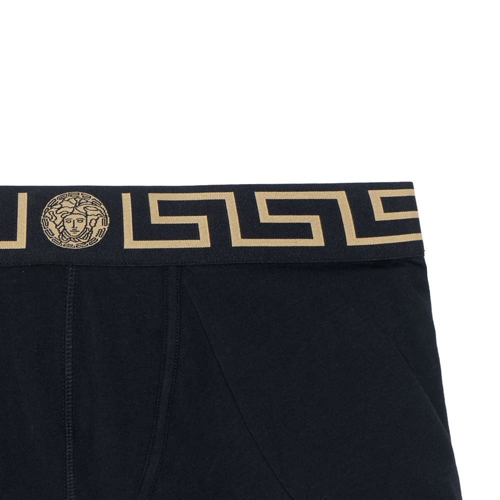 Versace Logo Print Boxer Briefs