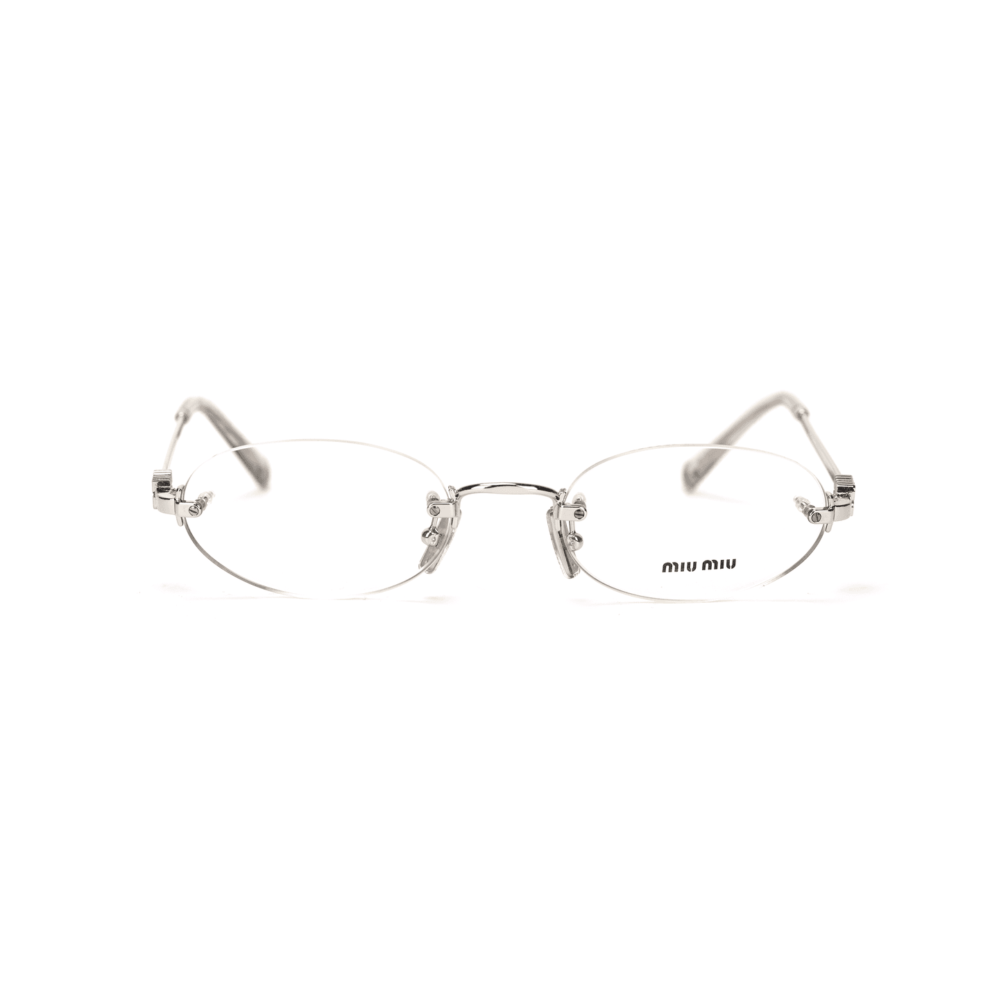 MIU MIU Optical Frame Silver
