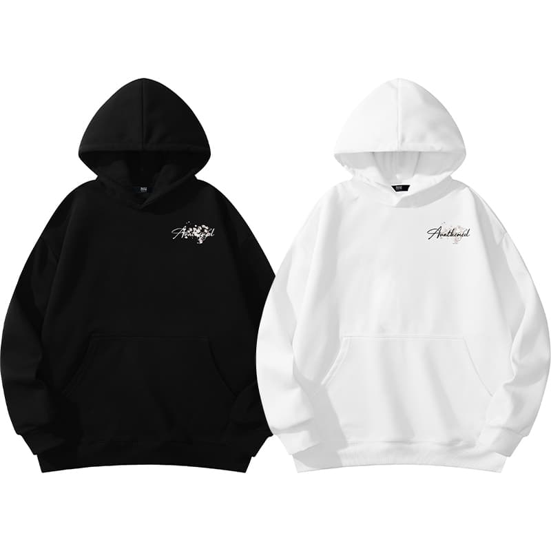 UNthemed Logo Embroidered Hoodie