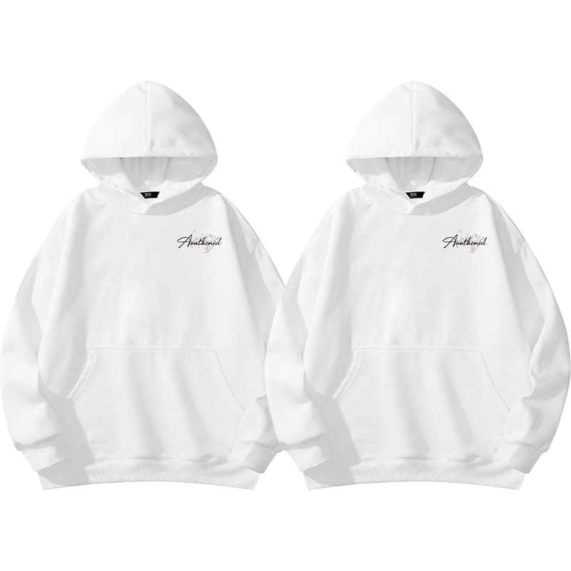 UNthemed Logo Embroidered Hoodie
