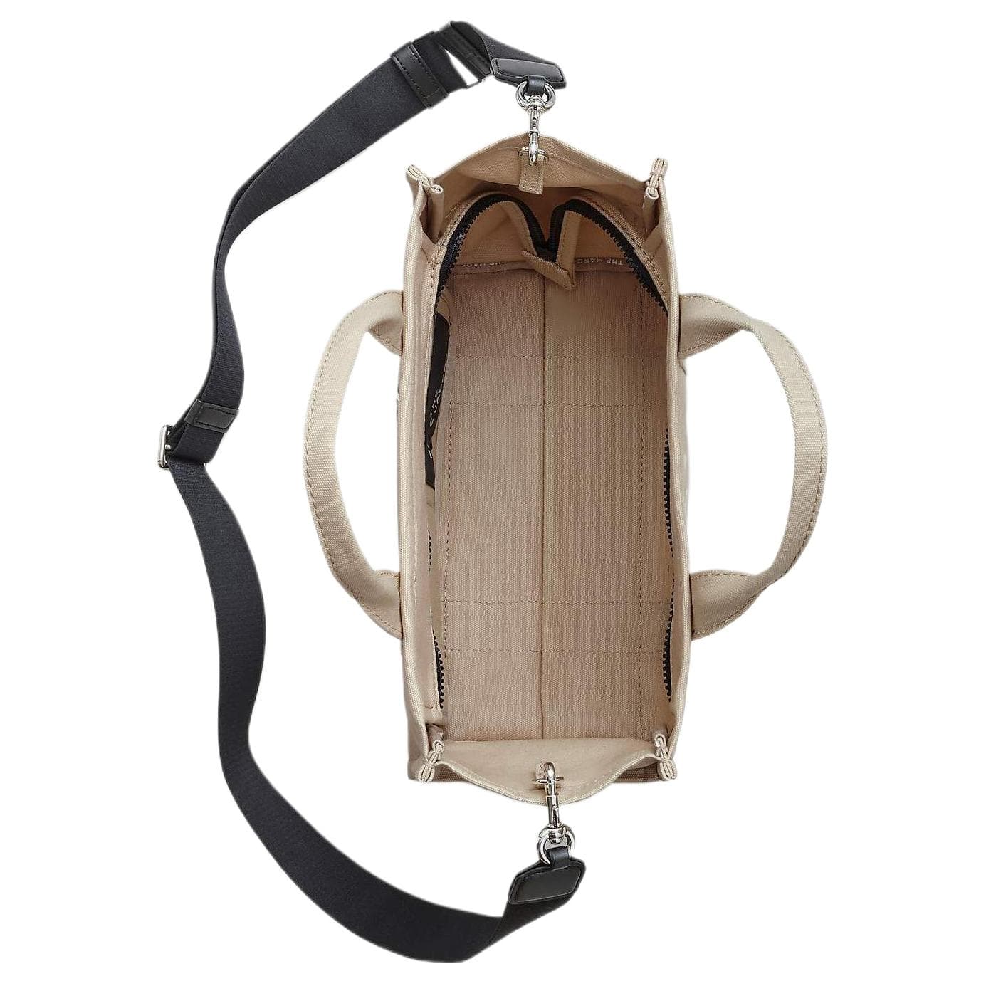 MARC JACOBS Traveler Tote Bag Small Off-White