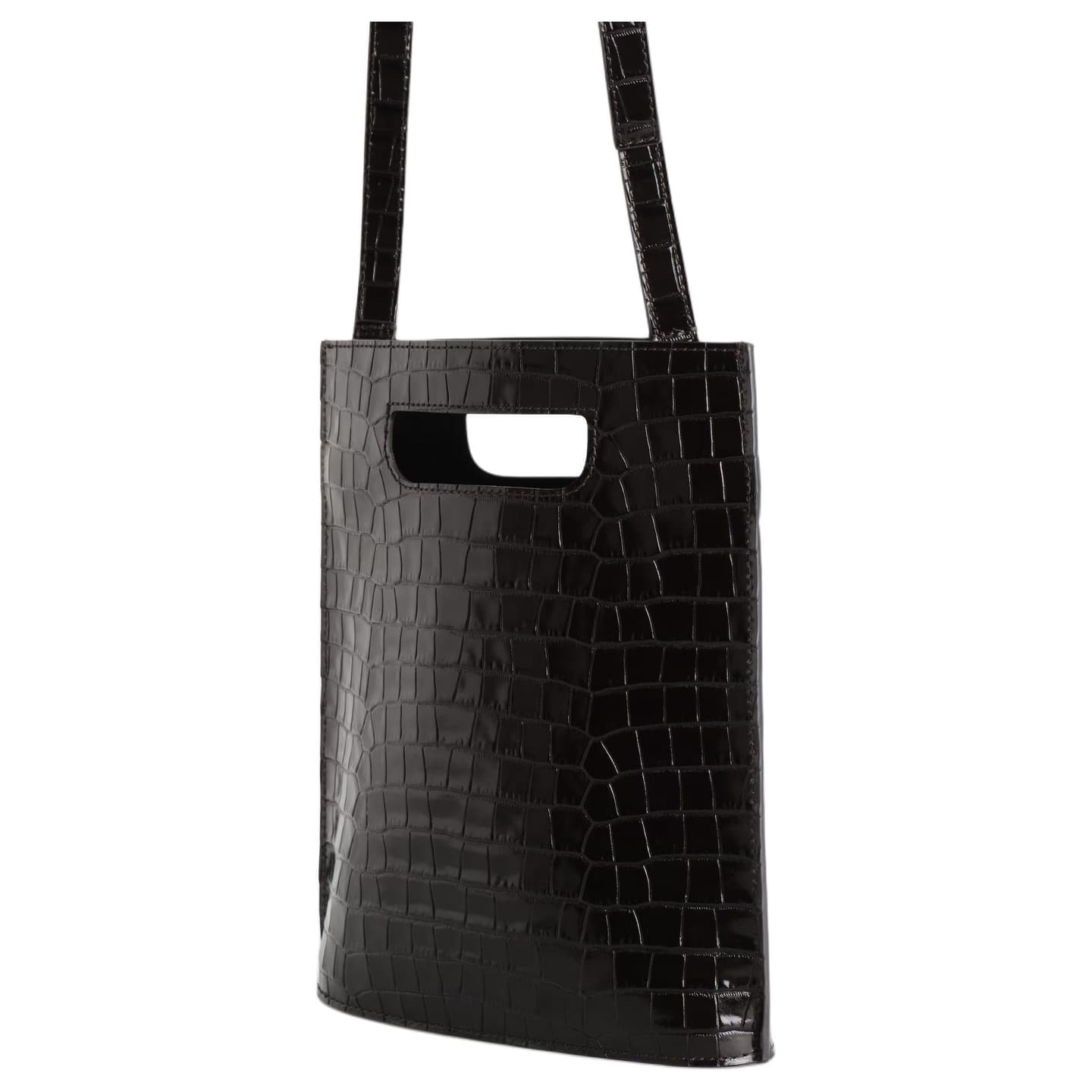 COS Folio Mini Shoulder Bag Brown