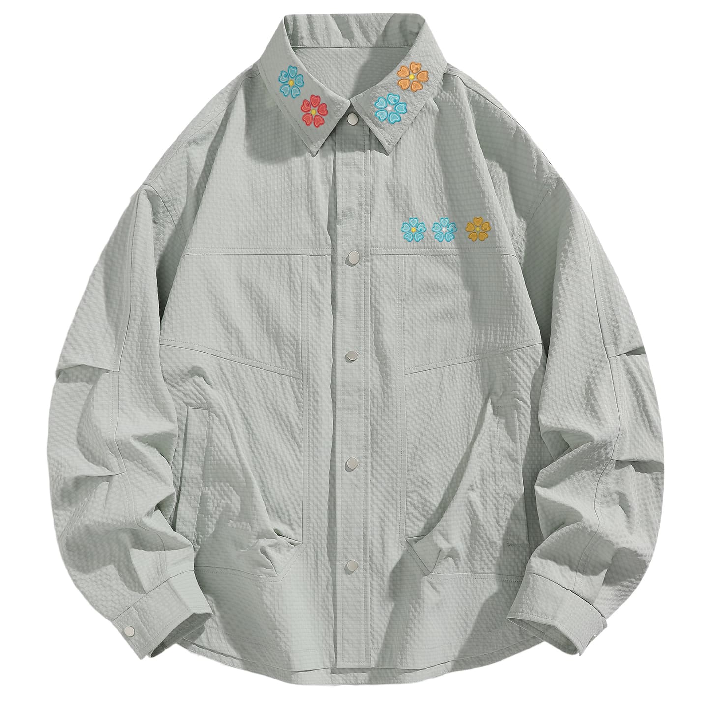 UPZCY UPF 50+ Floral Print Shirt