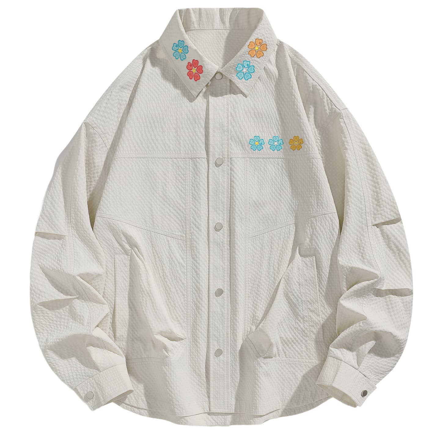 UPZCY UPF 50+ Floral Print Shirt