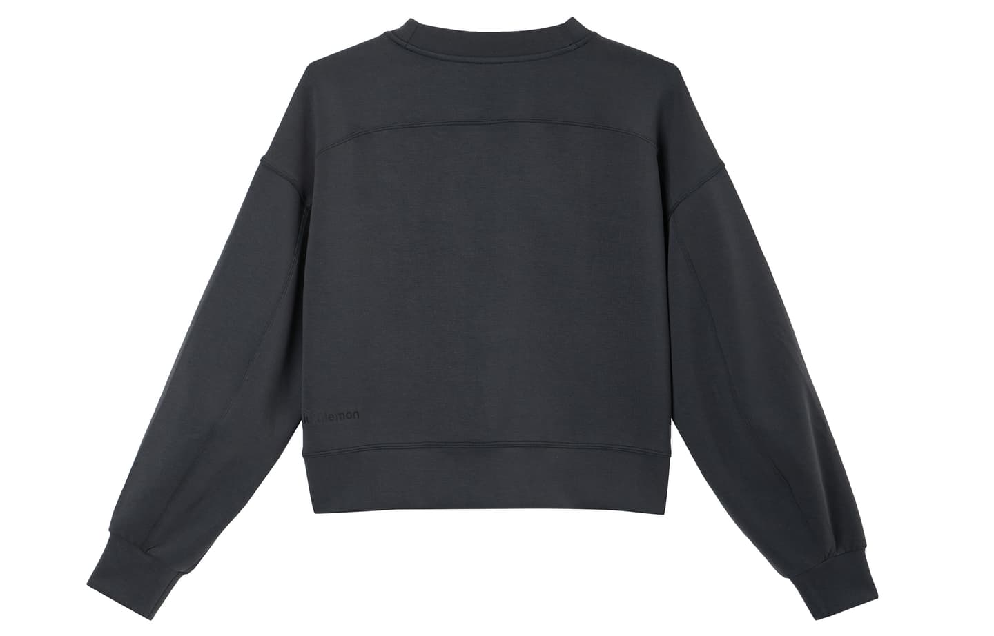 lululemon Softstreme Perfectly Oversized Cropped Crew Espresso
