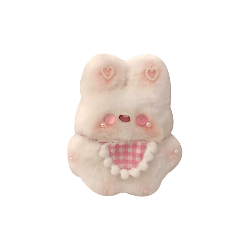imono Squeaky Bunny Plush Car Charm