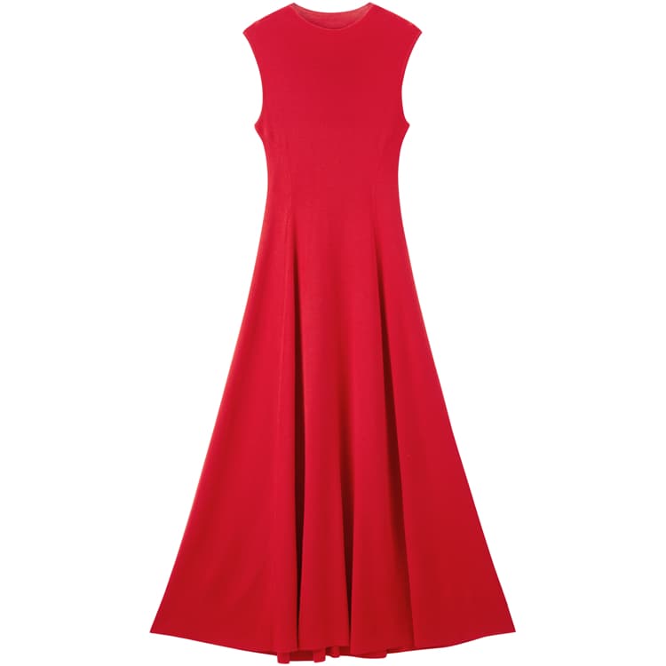 Peacebird Sleeveless Wool Knit Dress