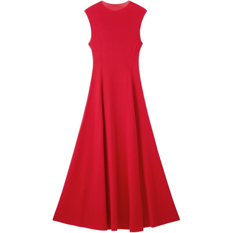 Peacebird Sleeveless Wool Knit Dress