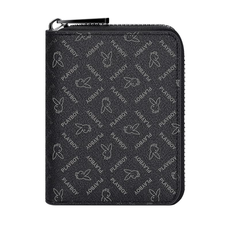 Playboy PVC Card Holder Black