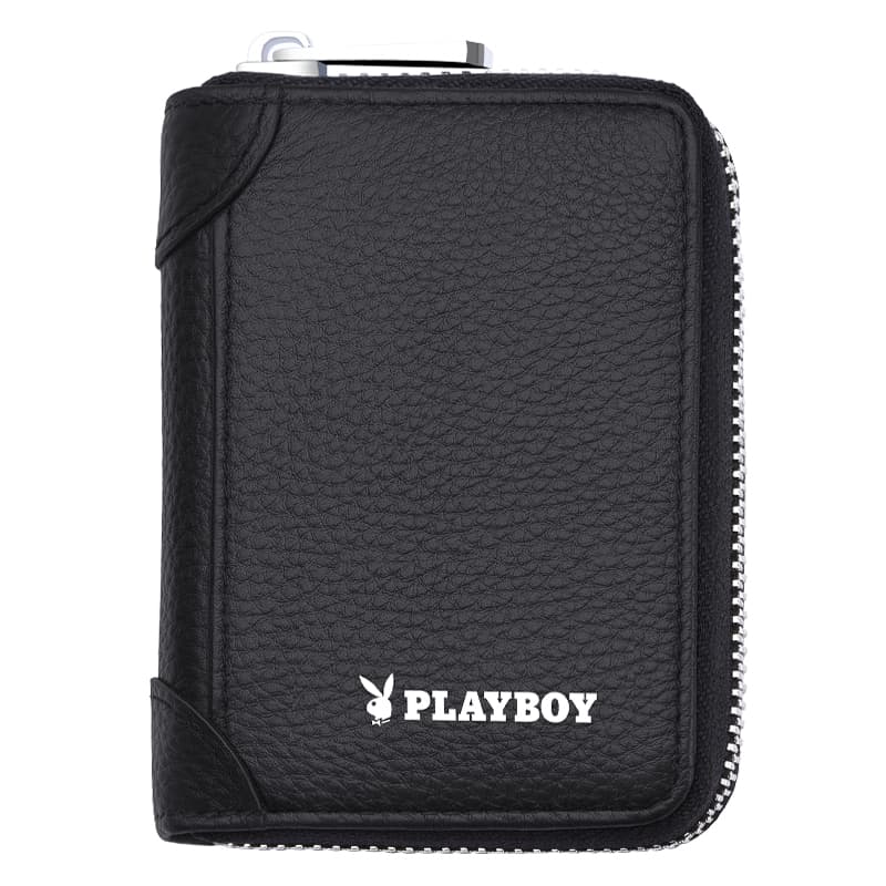 Playboy PVC Card Holder Black