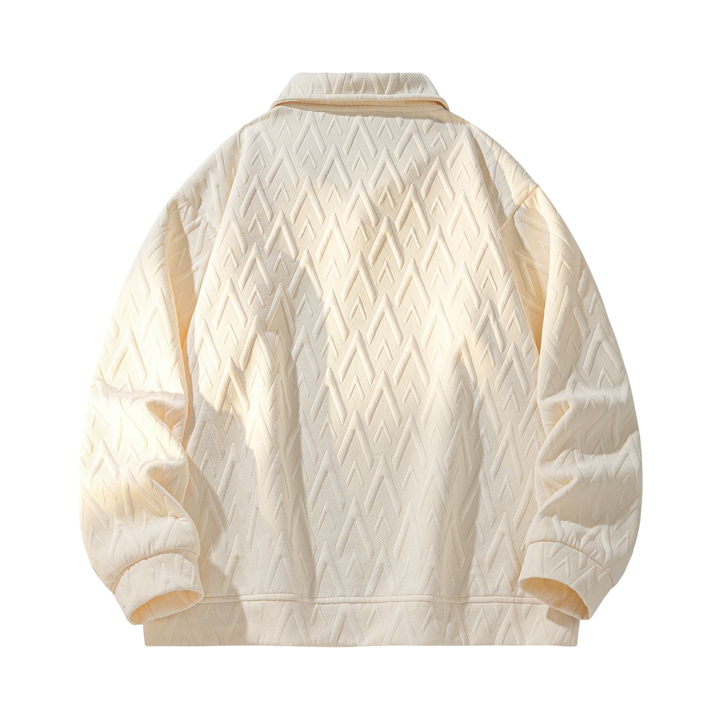 Dunhuang Museum Jacquard Polo Sweater