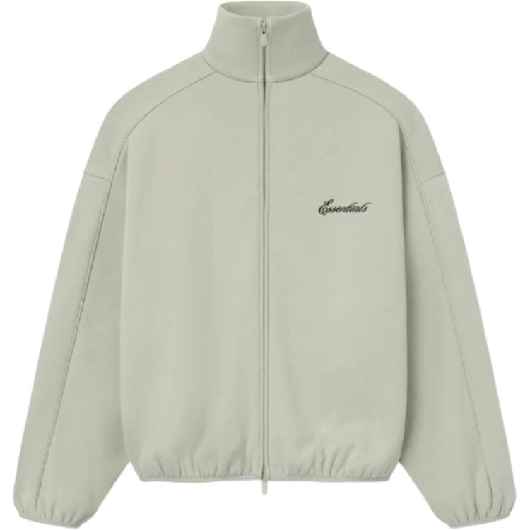 Fear of God Essentials SS25 Modern Fit Fleece Track Jacket ABBEY STONE 25 PRING DROP2