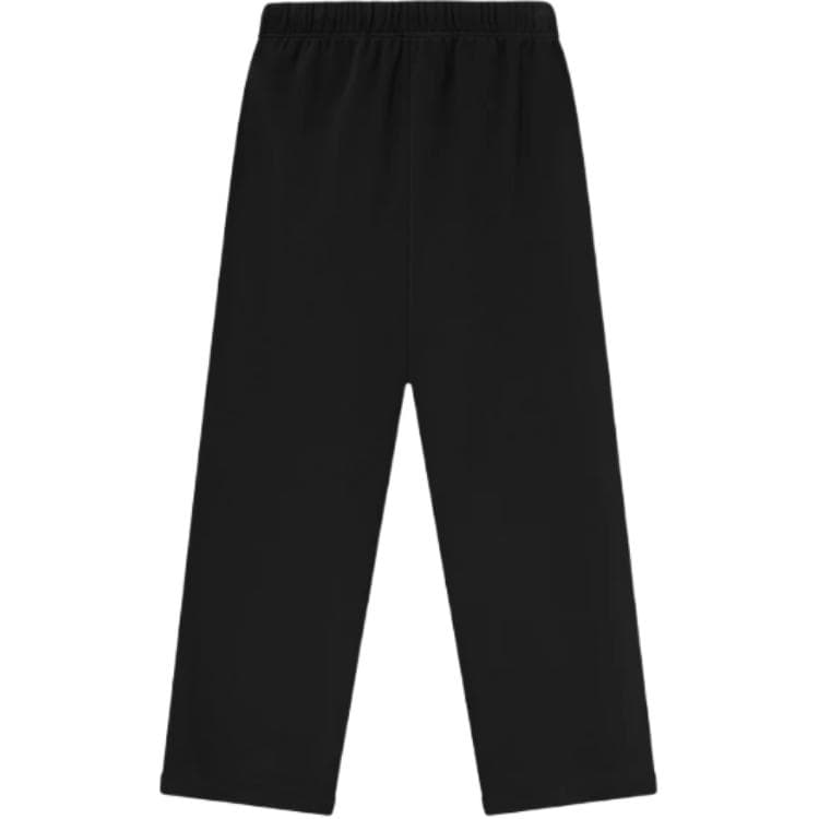 Fear of God Essentials SS25 Lounge Fleece Sweatpant JET BLACK 25 PRING DROP2 Logo
