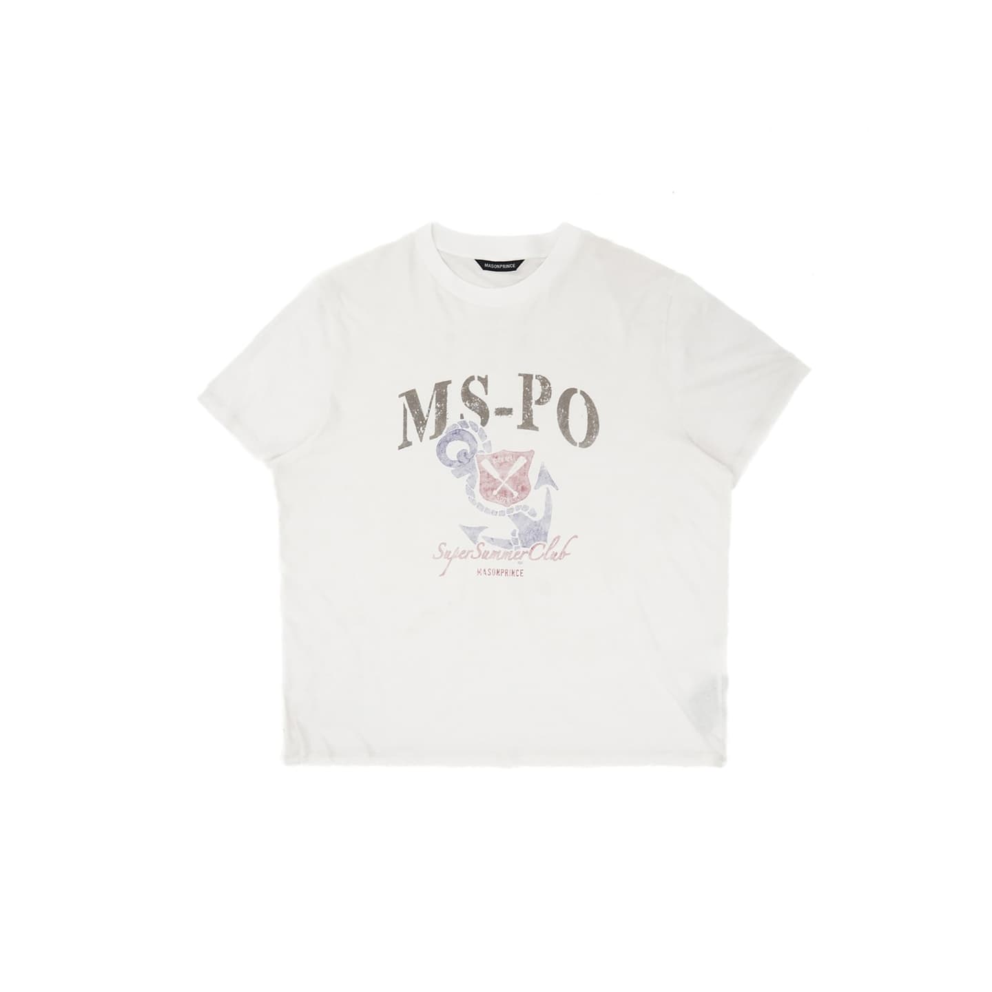 MASONPRINCE Linen Print Tee