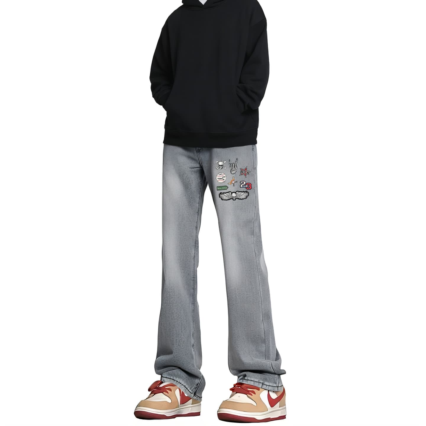 AMBER LIGHT Cleanfit Heavyweight Denim Pants