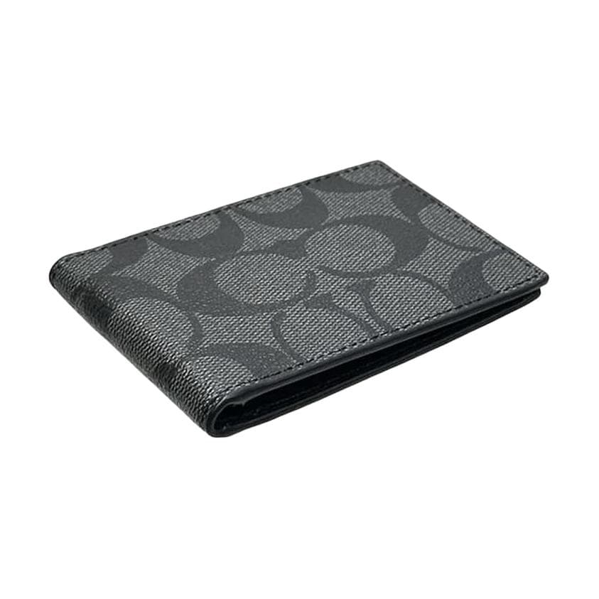 COACH Billfold Wallet 10 Black