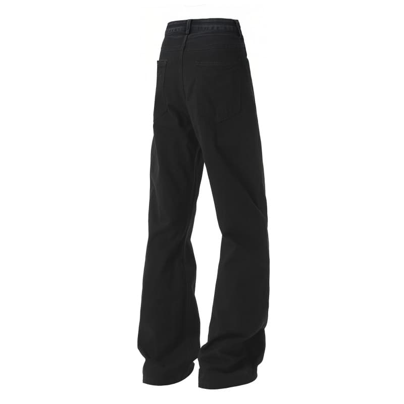 AMBER LIGHT Alien Print Retro Jeans
