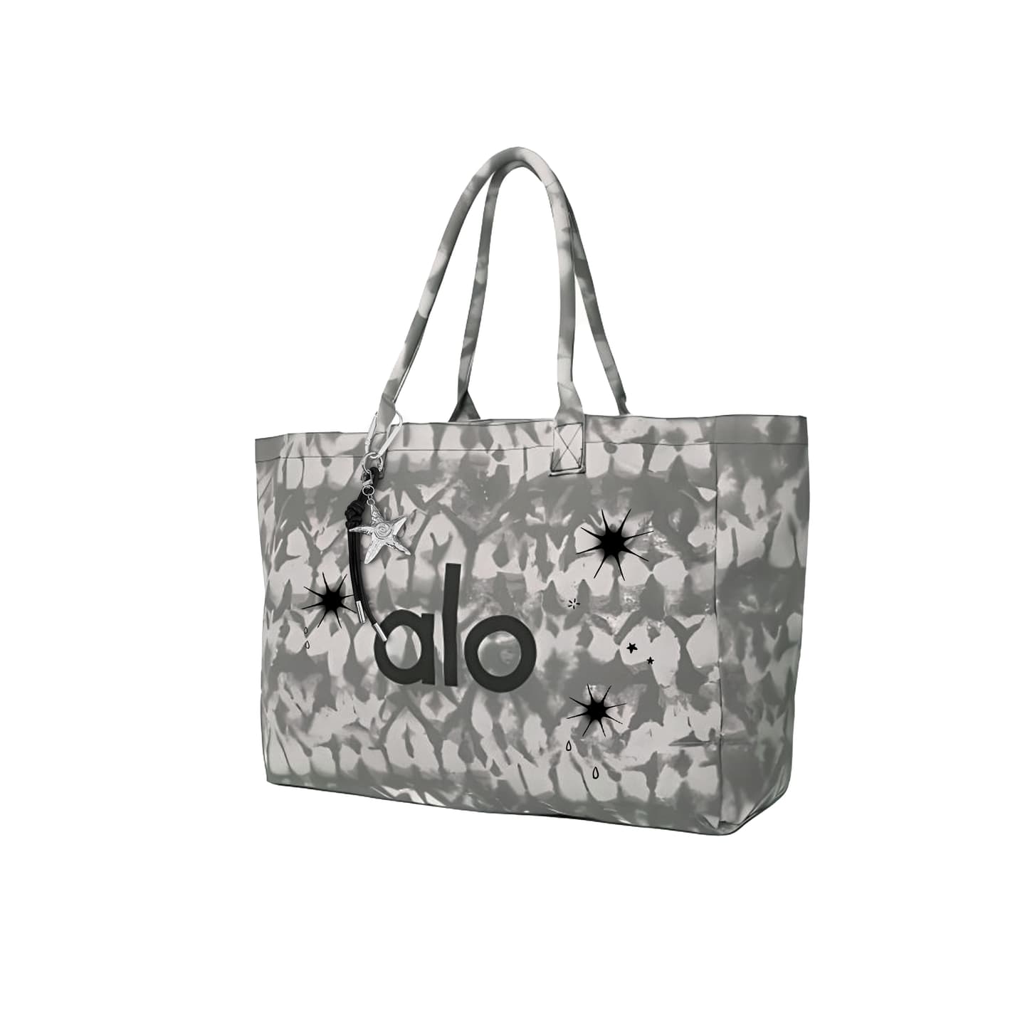 alo yoga Qi Mu Tote Bag Large Gray