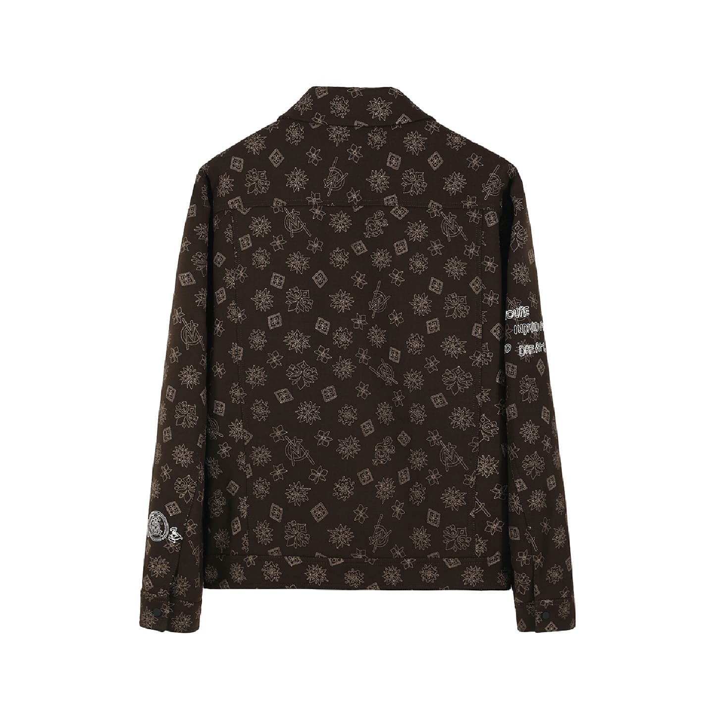 ANDREW MACKENZIE Casual Printed Short Coat