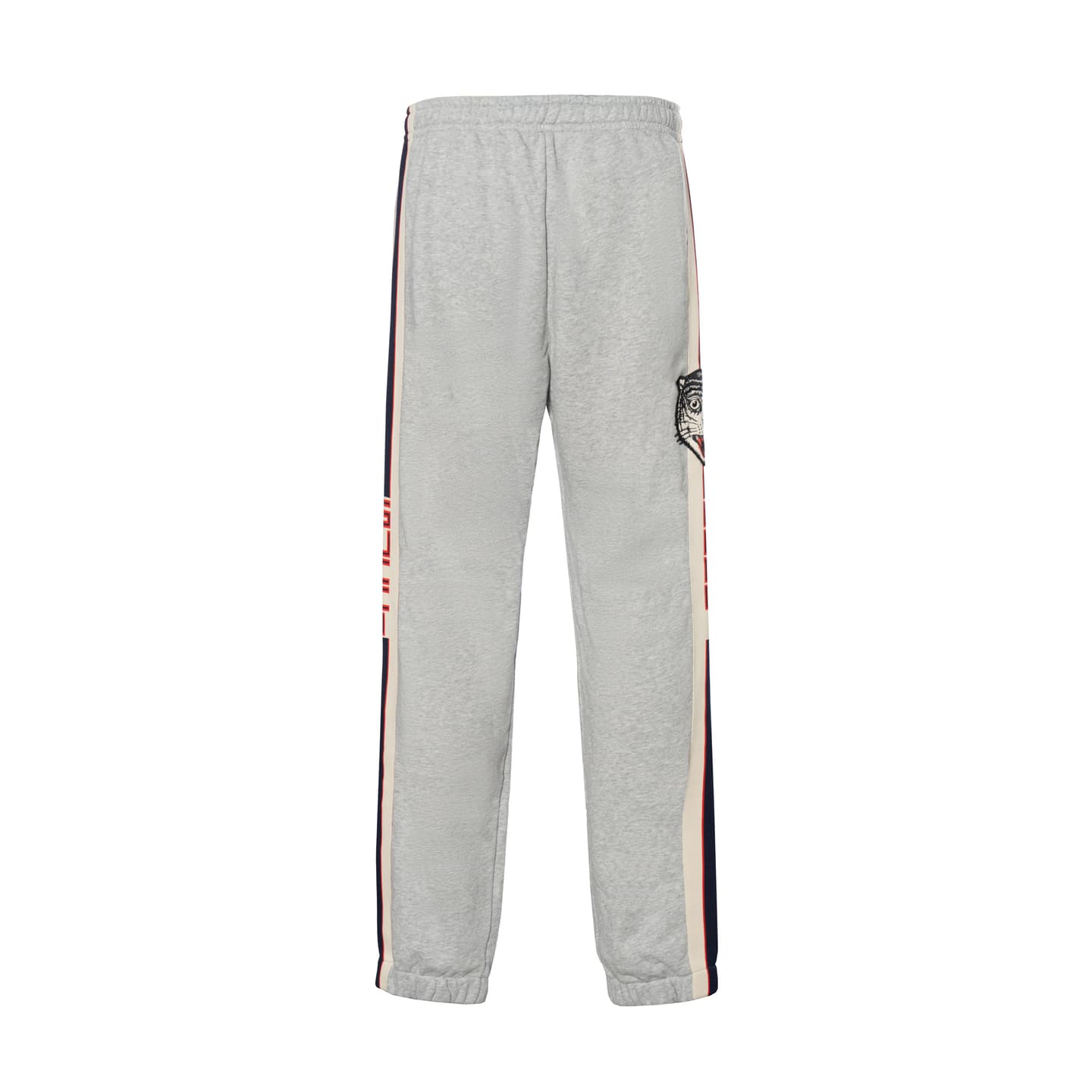 Gucci Classic Tiger Head Jogger Pants Gray