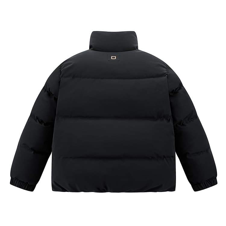 PEACEBIRD MEN Black Gold Down Jacket