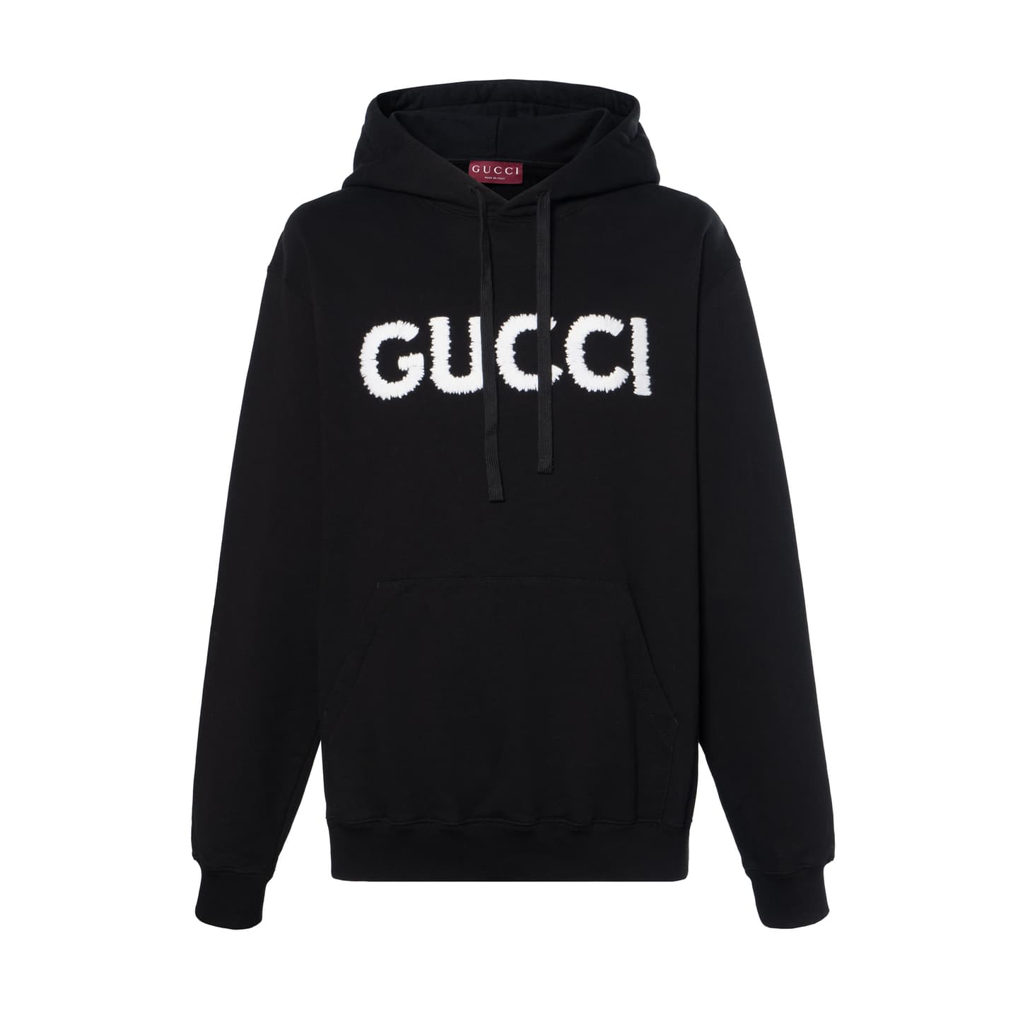 GUCCI FW24 Logo Hoodie Black