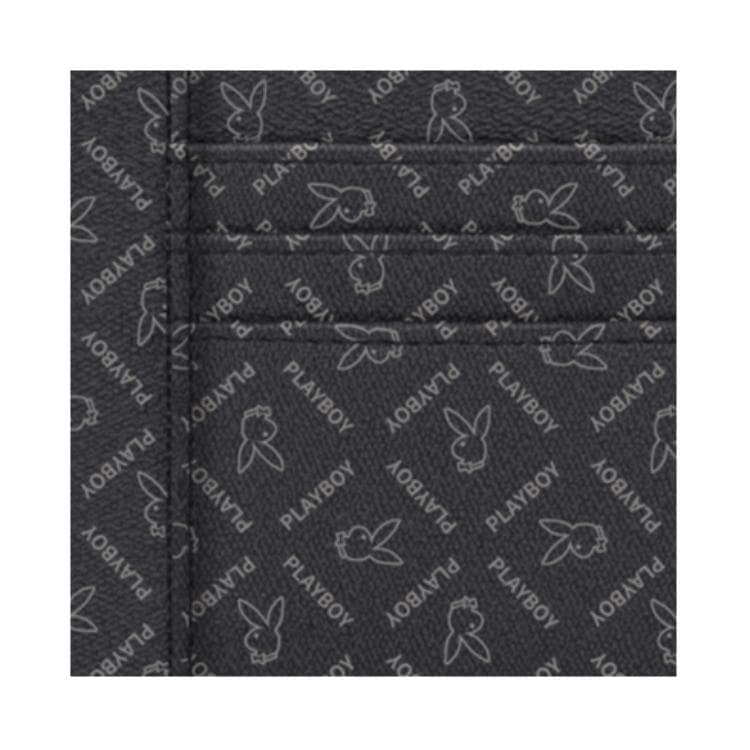 Playboy PVC Card Holder Black